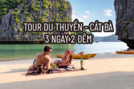 Tour 1 đêm du thuyền 1 đêm cát bà
